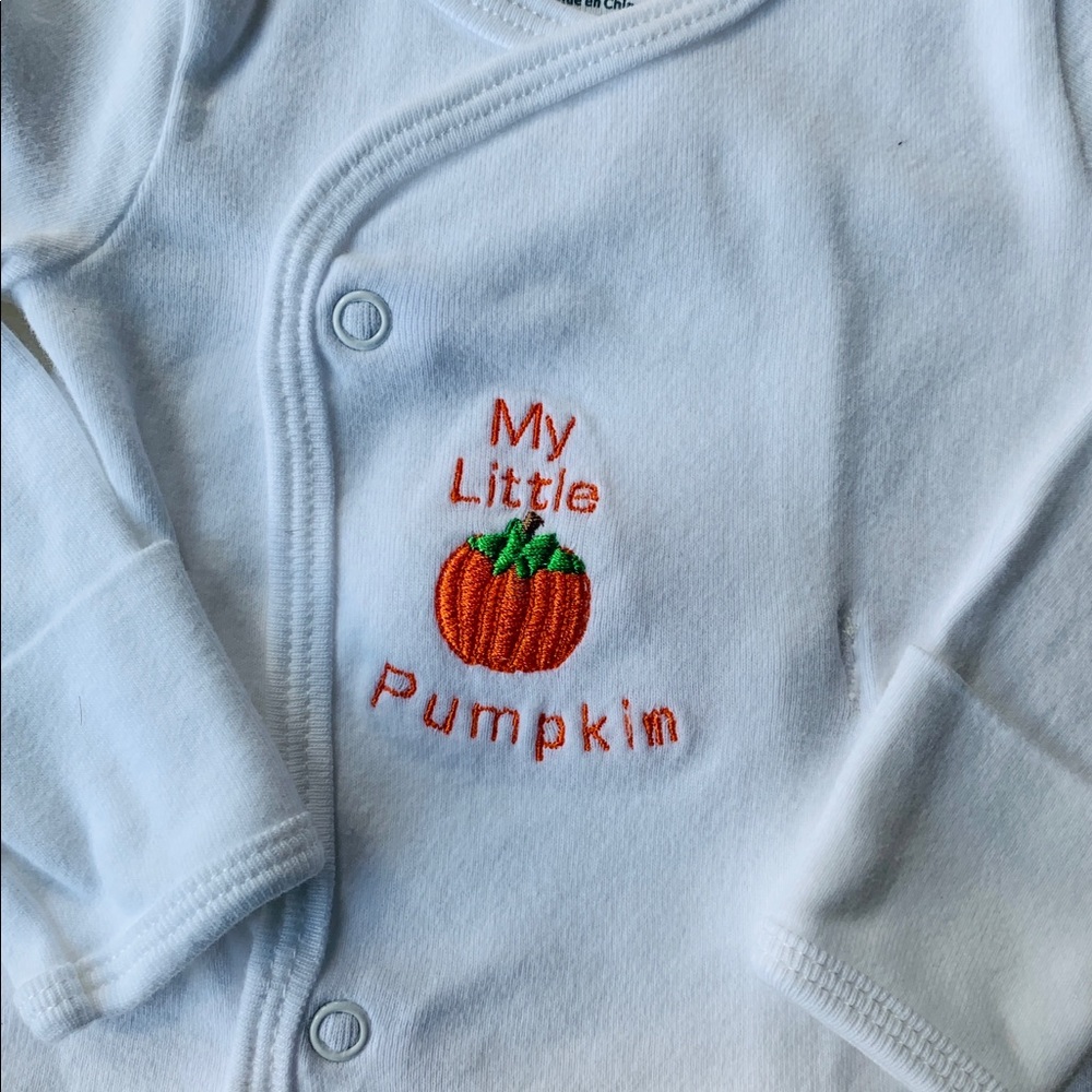 My Little Pumpkin Long Sleeve Top - Picture 2 of 2